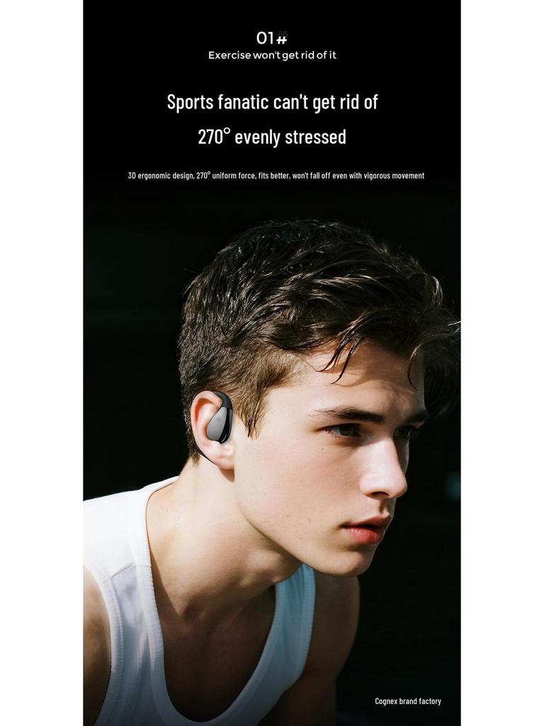 2026 New Model X5S Ear Hook Bluetooth V6.0 AI Translation Earphones
