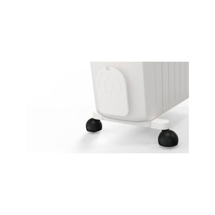 Radiador Eléctrico De'Longhi 2500W Grande Control Giratorio Efecto Chimenea Y Seguridad Avanzada