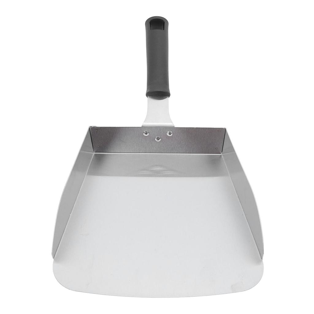 Large Griddle Scoop Stainless Steel Grilling Food Mover Food Shovel Burger Spatula for Stir Fry Cook