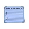 Double-Sided Magnetic Music Staff Whiteboard High Low Notes Teaching Aid Mini Dry Erase Board Students Teachers Music Classroom Supplies