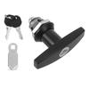 T-Handle Lock Heavy Duty Cabinet Door Filing Cabinet Drawer Distribution Box Rv Storage Toolbox Replacement Lock Keys