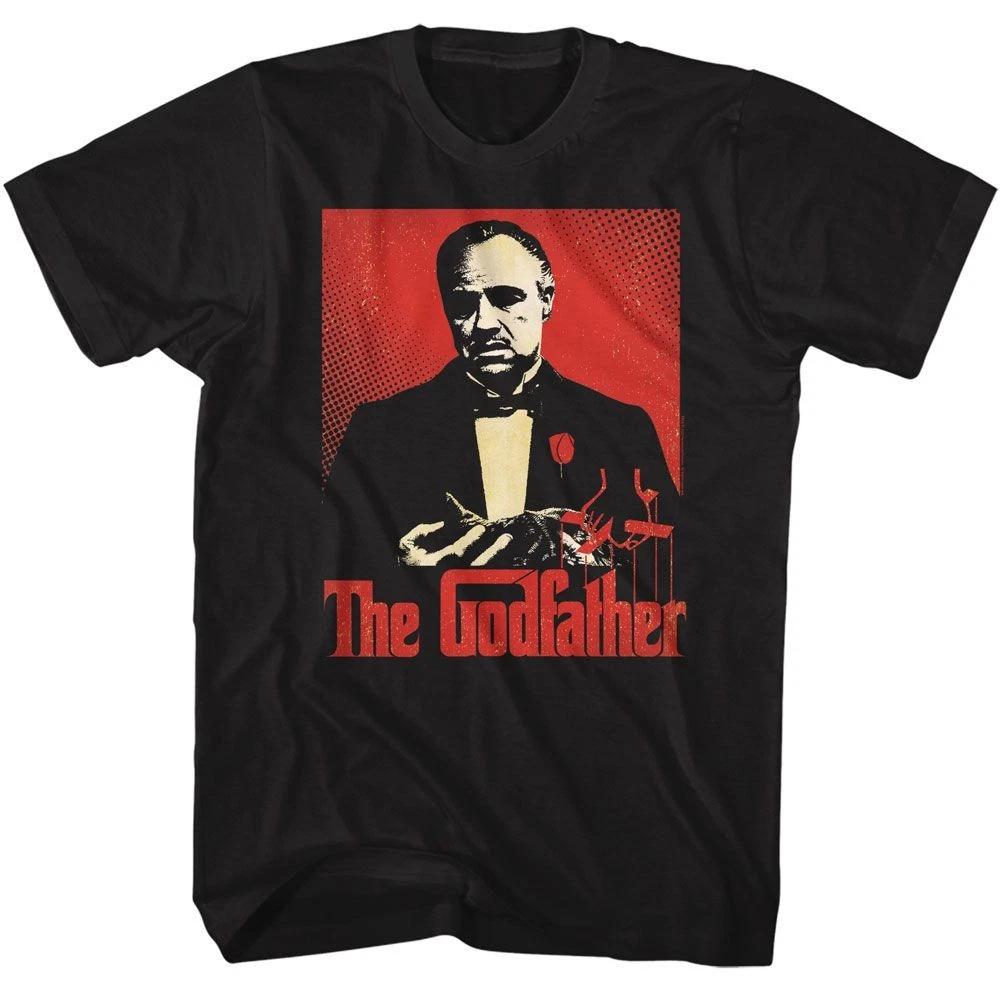 The Godfather - Graphic - American Classics - Solid Black Short Sleeve T-S 150