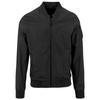 Build Your Brand Mens Nylon Bomber Jacket