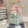 Schoolbag Backpack Female Trend Versatile Travel Backpack Large Capacity Casual Computer Bag Cute Versatile Male Student School Bag