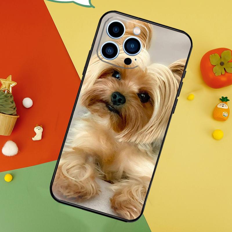 Yorkshire Terrier Dog Phone Case For iPhone 17 Pro Max 16 15 14 13 12 11 Pro Max Plus 12 13 Mini 16e 17 Air Cover