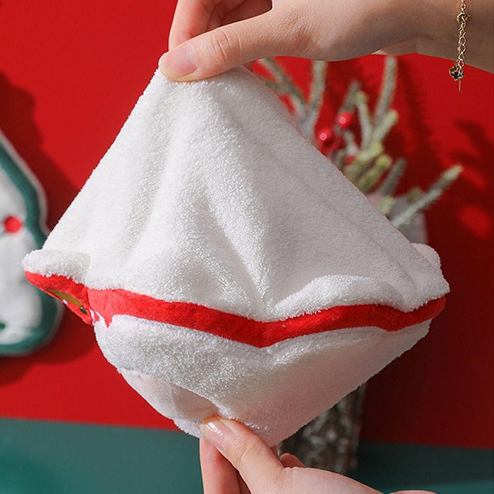 Kreslené vánoční závěsné ručníky Zesílené dětské malé ručníky Dekorace na sváteční párty