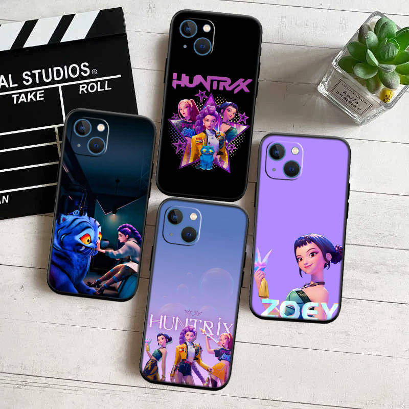IR16 KPop Lovci démonů Pouzdro na telefon pro iPhone 7 8 11 12 13 14 15 16 16E XS Pro Max XR X SE