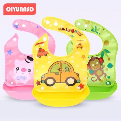 Baberos Impermeables, Desmontables y Sin Lavado para Bebés y Niños