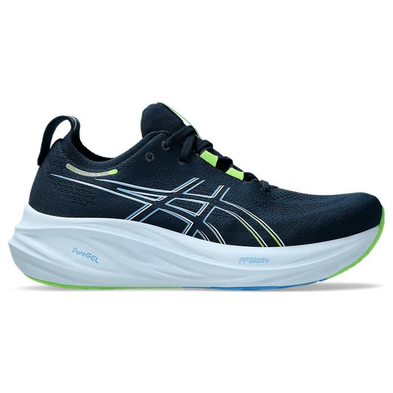 ASICS Gel Nimbus 26 French Blue Electric Lime Sneakers 1011B794-400