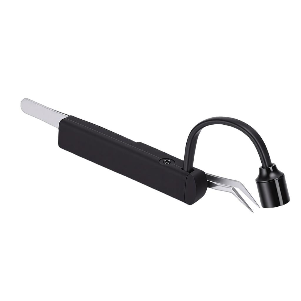 Lampă LED pentru gene 1W 395nm Lumină pentru polimerizarea rapidă a adezivului și Pensetă portabilă pentru extensii de gene