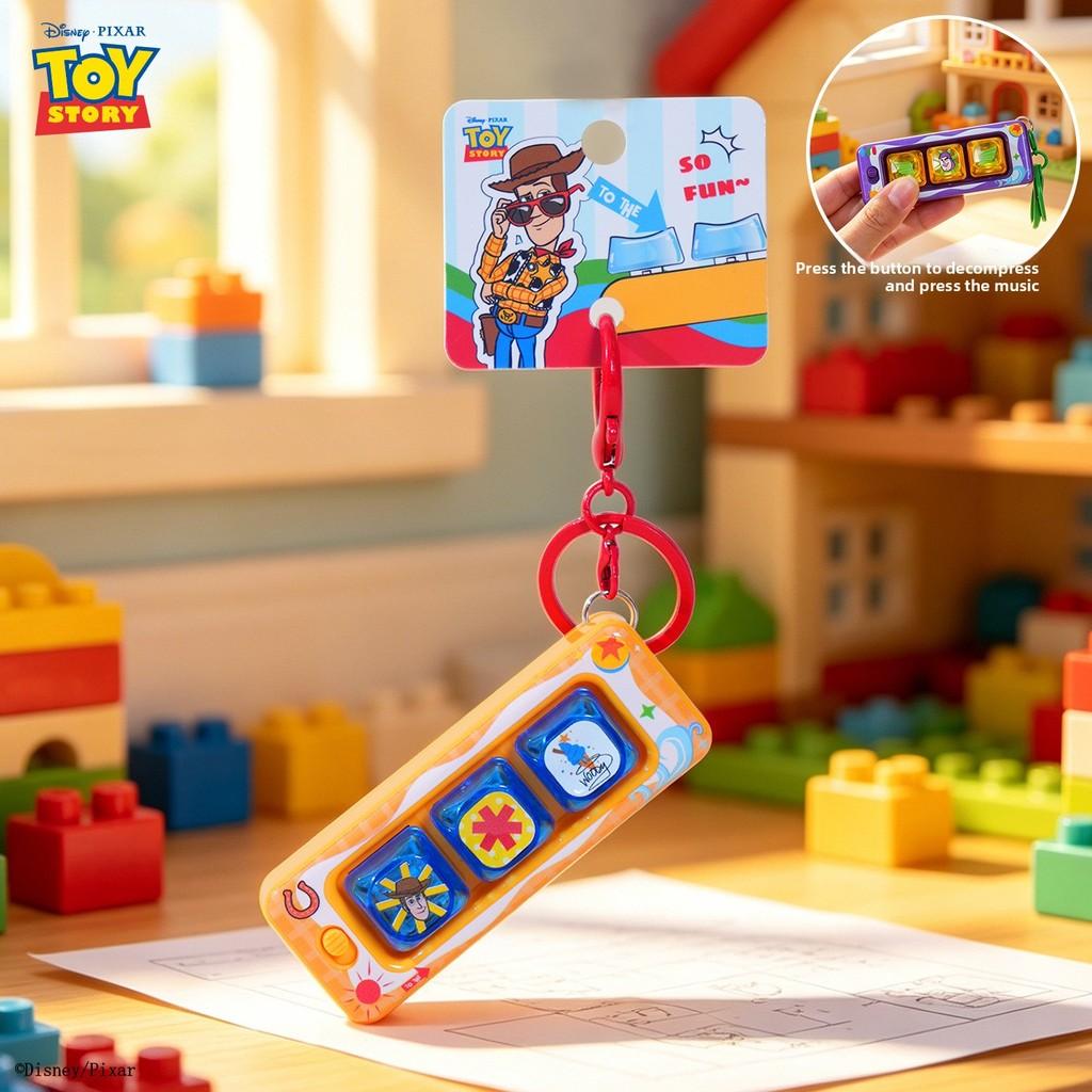 Toy Story Buzz Lightyear Woody Jessie Lotso Keychain With Creative Abs Keycaps And Pressable Buttons For Kids And Teens