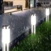 IP65 Rated Pathway Lights Waterproof Bollard Light Solar Garden Lights  Outdoor Use