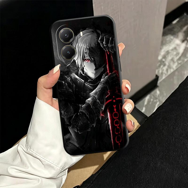 Fate Zero Stay Night Saber Soft Phone Case for Xiaomi Poco X5 X6 X7 X8 Pro Max X3 F7 F8 Ultra M8 M7 M6 M5 Redmi 15 15C 14C 13C 1