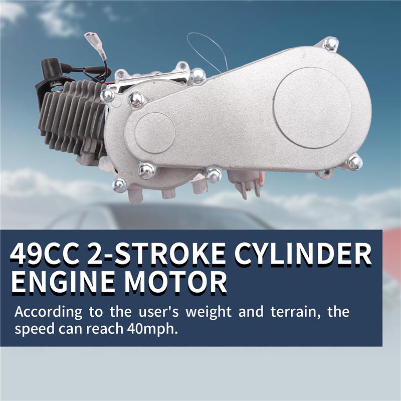 L10A 49Cc 2-Stroke Single Cylinder Engine Motor For Mini Dirt Bike Scooter ATV