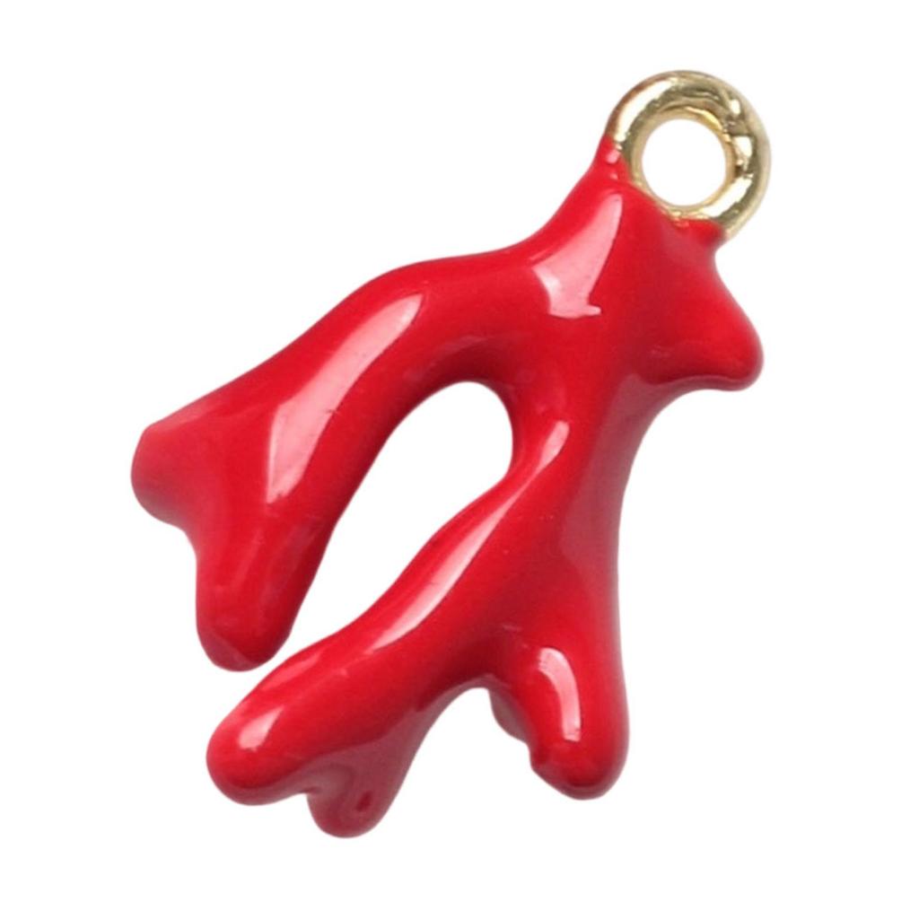 Stylish Oceanics Corals Alloy Pendant For Necklace Bracelet Jewelry Making Portable Sturdy