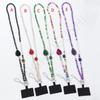 ins Xiaohongshu women's fashion hand carry messenger mobile phone lanyard DIY handmade long mobile phone chain