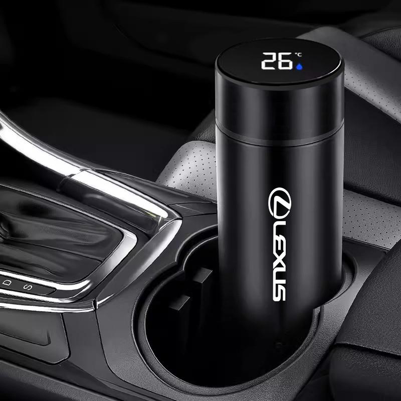 Fordonsbil Smart Isolerad Kopp Rese Kaffekoppar Värmeflaska För Lexus RX300 IS200 IS250 ES350 Ct200h UX250h NX300h RX350