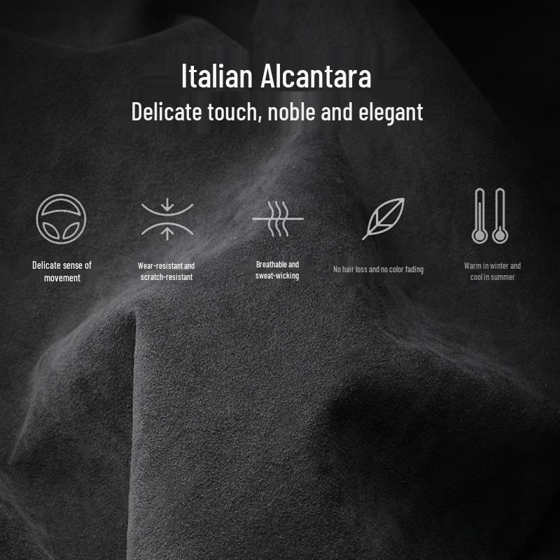 Volkswagen Car Models Three-Dimensional Alcantara Suede Key Case