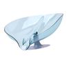 Suction Cup Drain Holder Dishwashing Sponge Ball Storage Tray Plastic Drainage Organizer for Kitchen Sink Blue