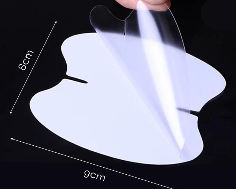 Carbon Fiber Car Door Handle Protective Stickers - 4pcs