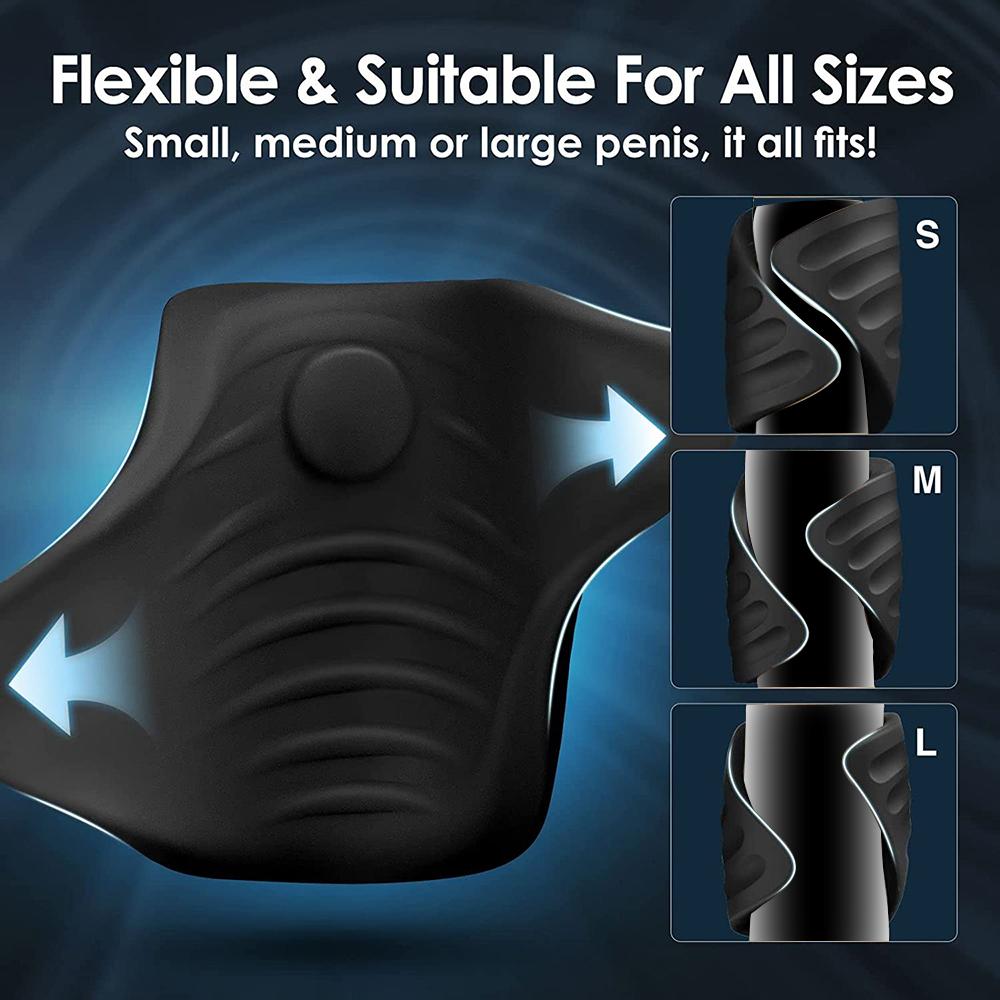 2025 Новый мужской мастурбатор, вибратор для тренировки пениса с управлением через приложение, секс-игрушка для мужчин, сексуальный массажер, кольцо для пениса, тренажер для головки 18