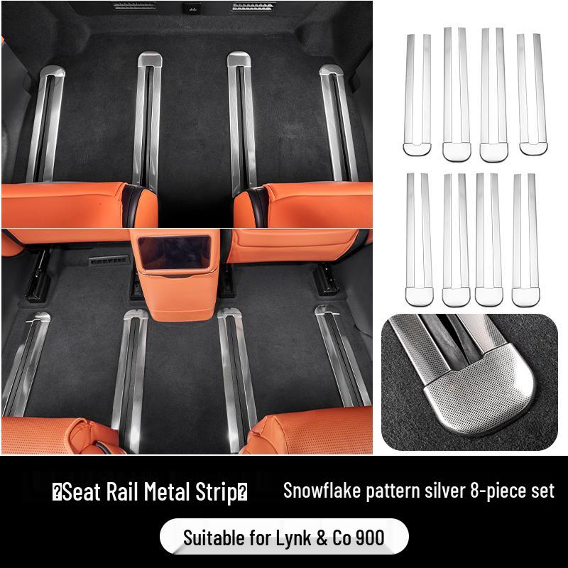

Lynk & Co 900 Seat Rail Trim & Pedal Protector: Interior Car Modification Accessory