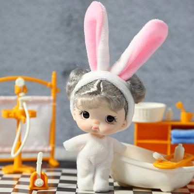 11 cm Kawaii kieszonkowa lalka Ob11 lalki z ubraniami 1/12 figurka dziecka zabawki akcji