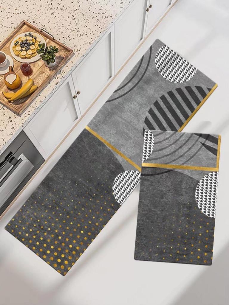 Fashion Simple Nordic Style Kitchen Mat  Carpet House Hold Carpet Modern Home Decor