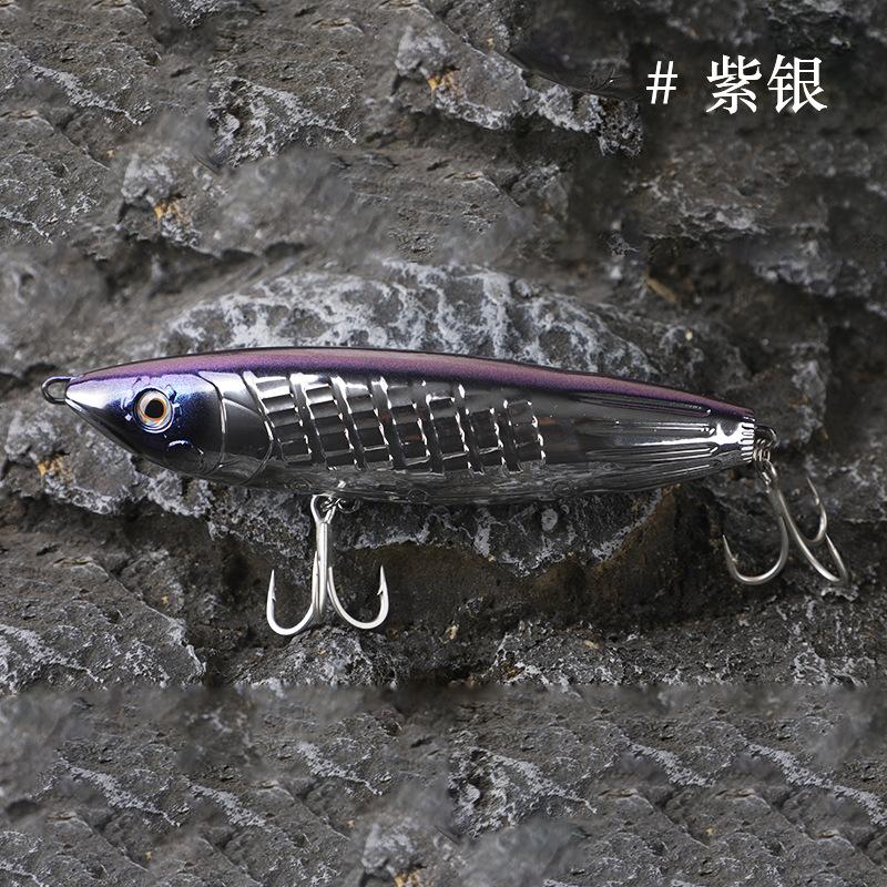 Lure Fishing Bait: Export Sea Fishing Floating Pencil Long-range Casting Hard Bait Metal Fish Bait Imitation Fake Bait