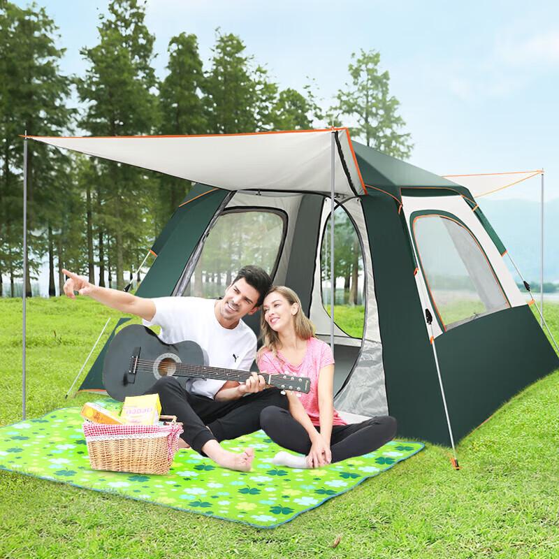 Jihang Automatic 3-4 Person Outdoor Camping Tent