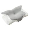 Dual-Use Memory Foam Neck Support Pillow for Deep Sleep