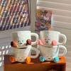 Gift Creative Birthday Gift Water Cup Cute Foot Ceramic Cup Coffee Cup for Friends Couple Cup Qixi Festival Cup