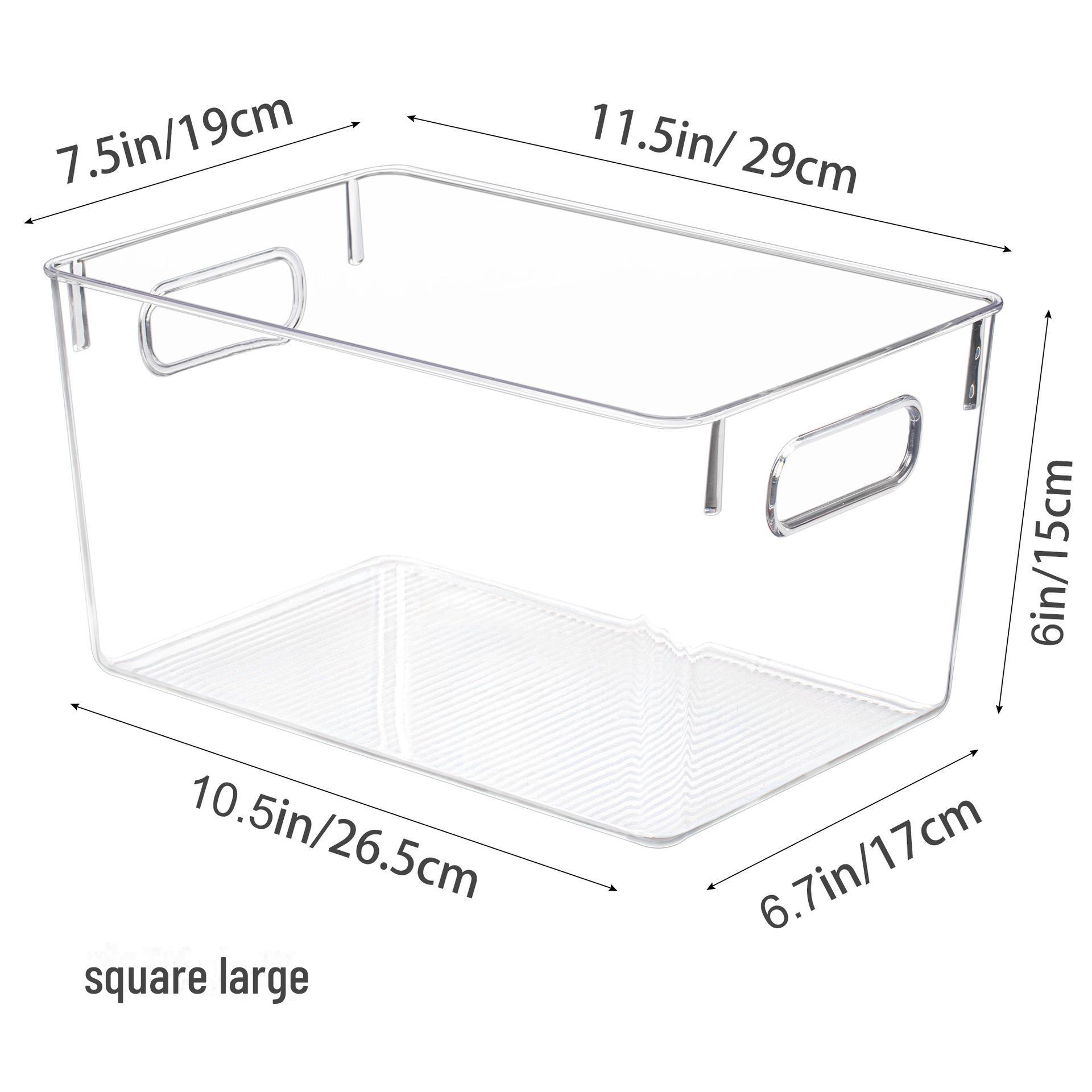 

Прозрачный ящик для хранения овощей и фруктов в холодильнике пищевого класса