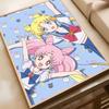 Anime Sailor Moon Diamantmalerei 5D Vollrund/Quadratischer Diamant Mosaik Kunst DIY Kaffeehaus Bar Raum Wanddekoration Einzigartige Geschenke