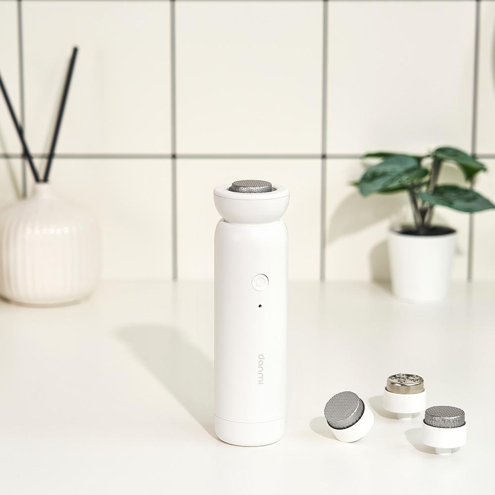 DANMI Rechargeable Electric Foot Callus Remover DA-FGR01 (Choose 1 of 2) (White/Pink)