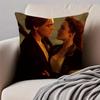 Film TTitanic Cushion Cover Pillowcase Antidustmite Invisible Zipper Short Plush Sofa Cushion