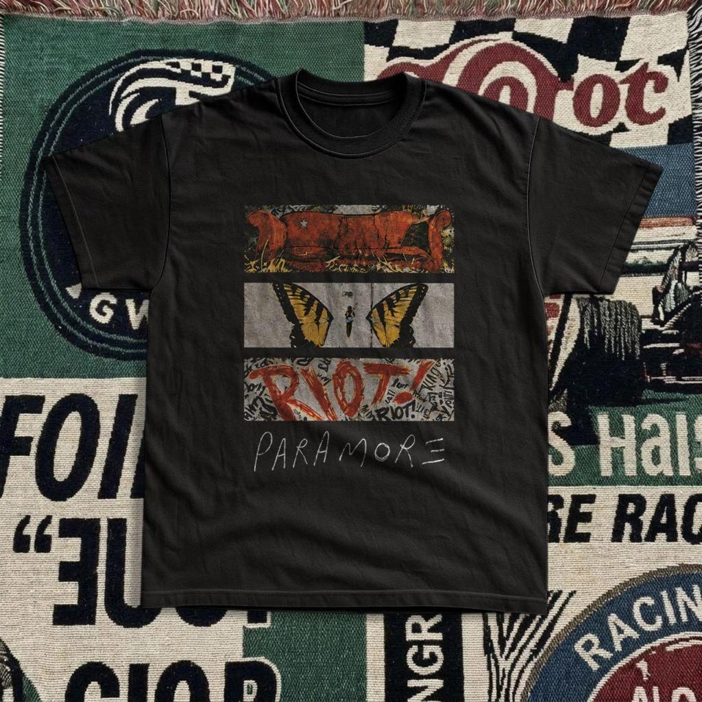 Paramore Rock Band Tshirt Printed Pattern Unisex Printed Street Style Fan Tshirt For Both Unisex And Unisex