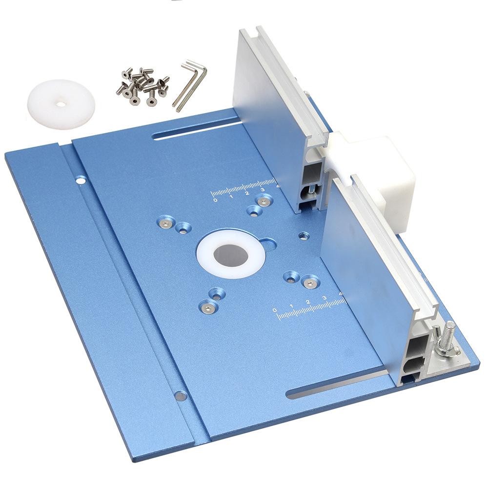 C8 Engraving Machine Inverted Plate Set Aluminum Alloy Milling Surface Plate with Backrest and Push