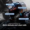 Authentic Motorcycle Helmet Bluetooth Headphone 5.3 Noise Reduction Waterproof Cycling Large Capacity Charging Headphone