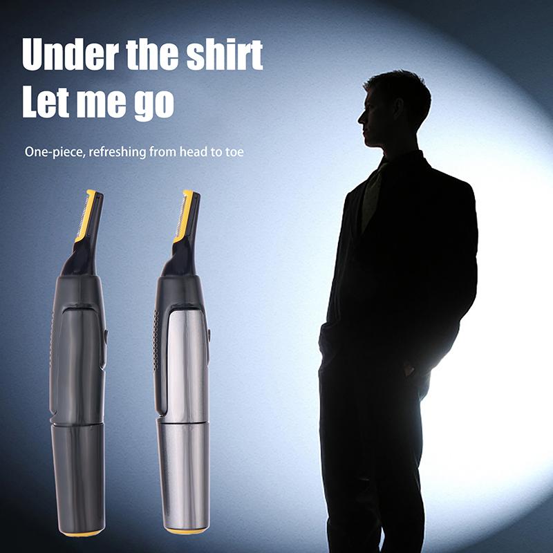 Ultra Thin Precision Trimmer Electric Nose Hair Trimmer Mini Portable Ear Trimmer For Men Nose Hair Shaver Waterproof Safe Clean