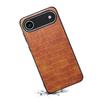 For iPhone Air Case Crocodile Texture Design Leather Slim Back Cover