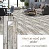 Frosted PVC Self-Adhesive Wood Grain Floor Stickers: Waterproof, Anti-Fouling for Kitchen and Bedroom Renovation