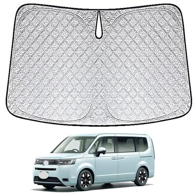 Honda-kompatibler Sonnenschutz für Stepwgn RP6 RP7 Front RP8. Sonnenschutz, faltbar, lichtundurchlässig, wärmeisolierend, stilvoll, kompakt, UV-Schutz, 6-lagig
