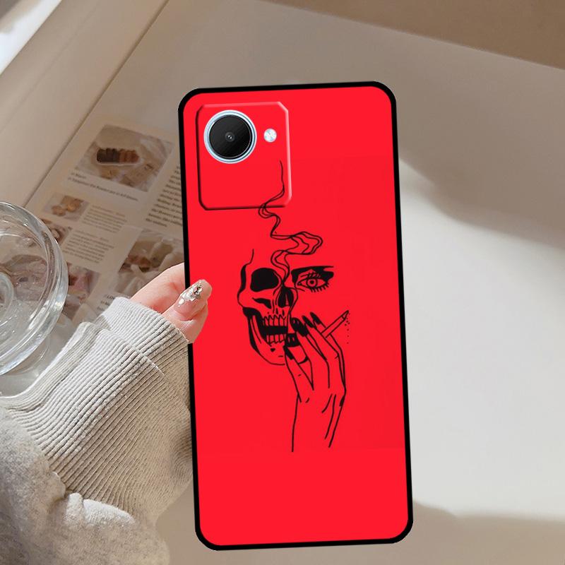 

Red Doodles Aesthetics Quotes For Realme GT 7 Pro 5 GT 6 6T C67 C61 C55 C53 C51 C21Y C25S C75 10 11 12 13 14 Pro Plus Case Realme 11 Pro Plus