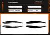 Headlight Eyelid Stickers for 2008-2014 Skoda Octavia MK2.5