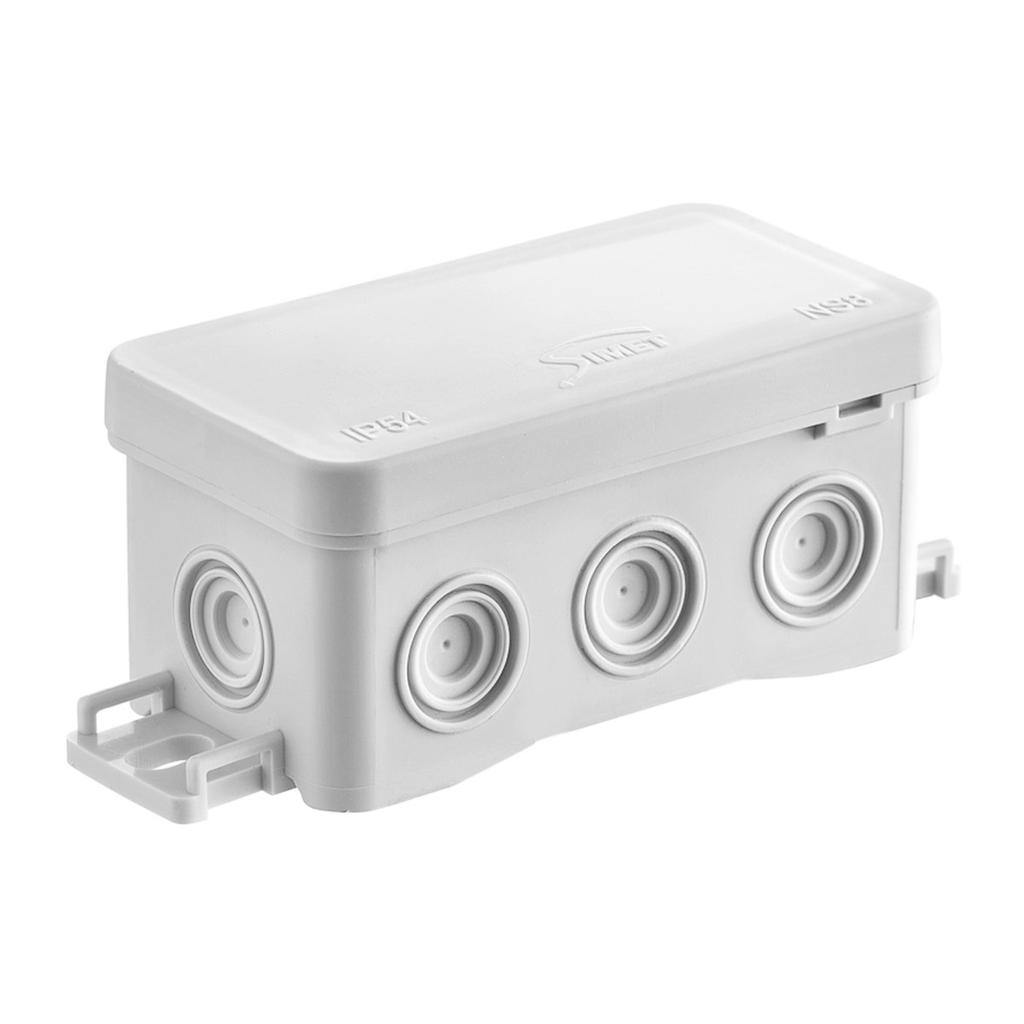 NS8 FASTBOxHOOK wall-mounted installation box, 45x85x40mm, gray