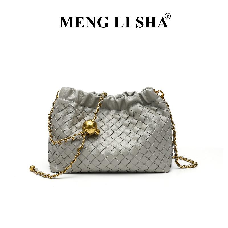 Spring and summer new niche design chain cloud bag simple fashion woven bag versatile single shoulder messenger women's bag