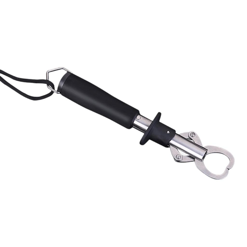 Stainless Steel Fish Holder Fishing Gripper Professional Fish Controller Tool with Scale Fish Lip Grip Catcher Equipment