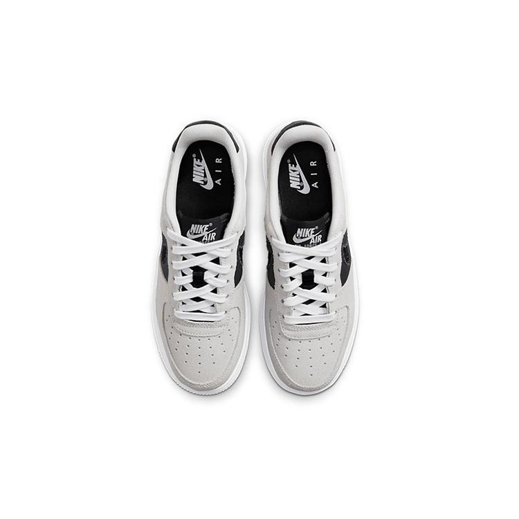 New Nike Air Force 1 Low White Iron Grey GS CJ4093-100