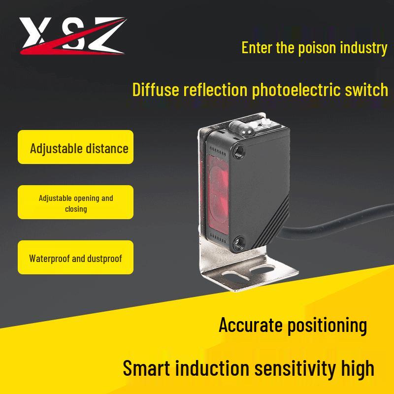 E3Z-D61 Adjustable Infrared Diffuse Reflective Photoelectric Switch Sensor D81